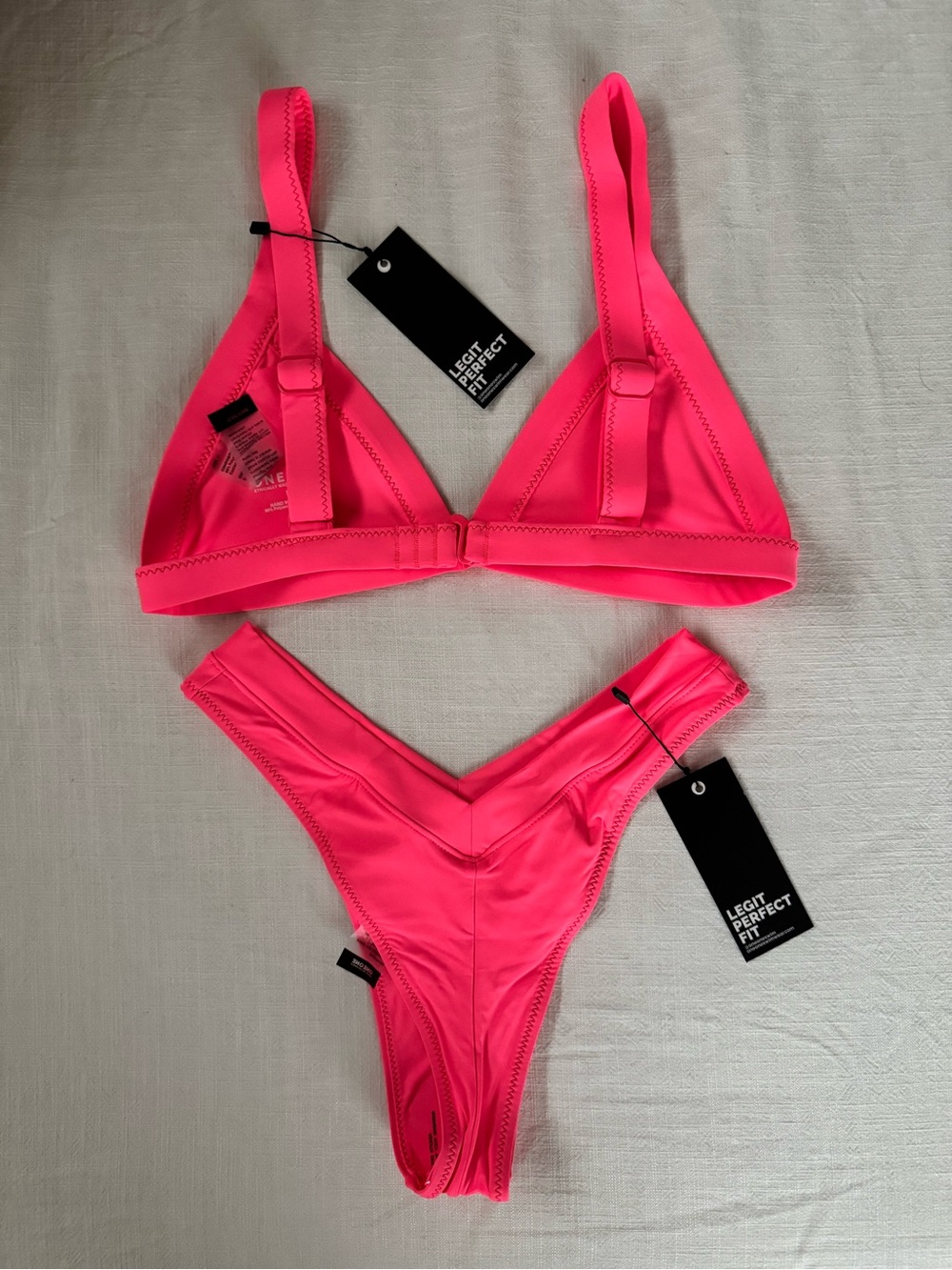 🍉 ONEONE swim watermelon color bikini - NWT - NEVER WORN - size medium 🍉 - Picture 2 of 9